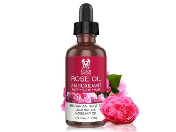 Розовое масло для жирной кожи лица