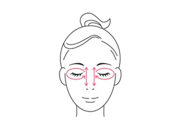 Как делать массаж вокруг глаз от синяков